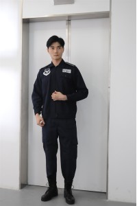 MDSE002 訂製保安制服  模特示範 真人展示 带领制服 保安制服專門店